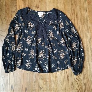 Ralph Lauren floral blouse